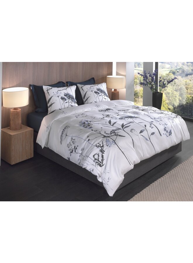 Heckett & Lane Dekbedovertrek Luna Wit - Gauze Katoen