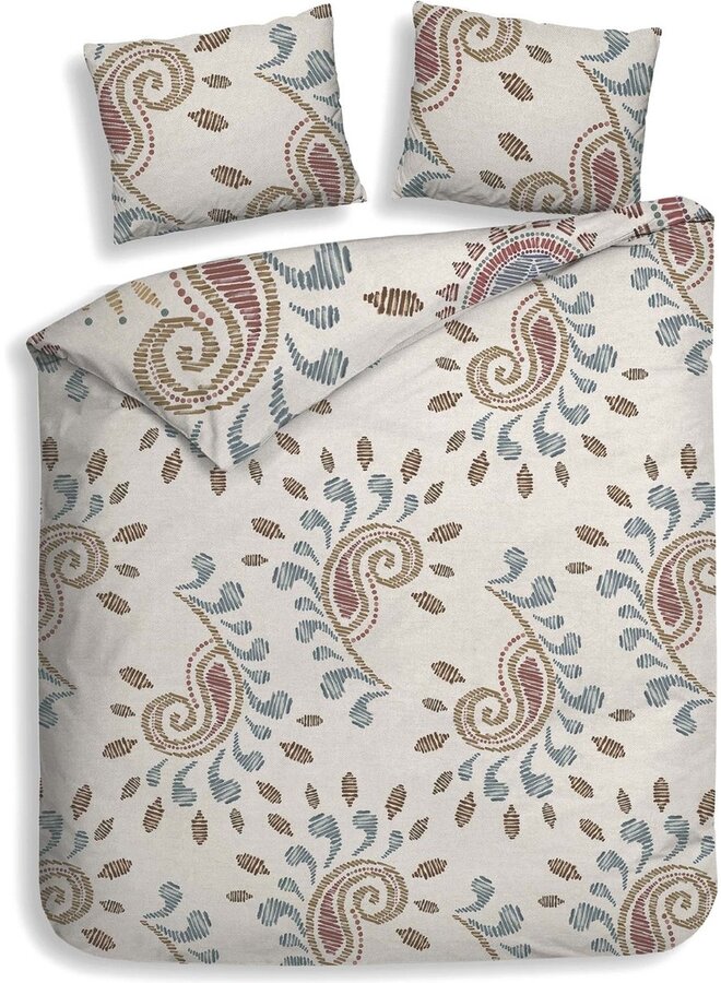 Heckett & Lane Dekbedovertrek Kaylinn Multi - Gauze Katoen