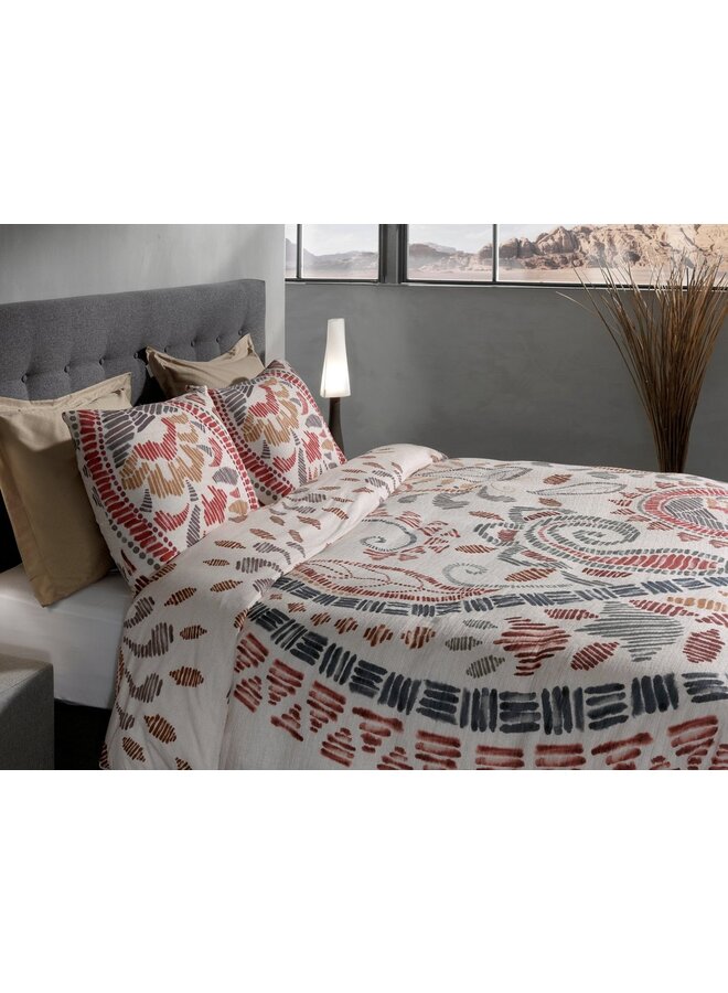 Heckett & Lane Dekbedovertrek Kaylinn Multi - Gauze Katoen