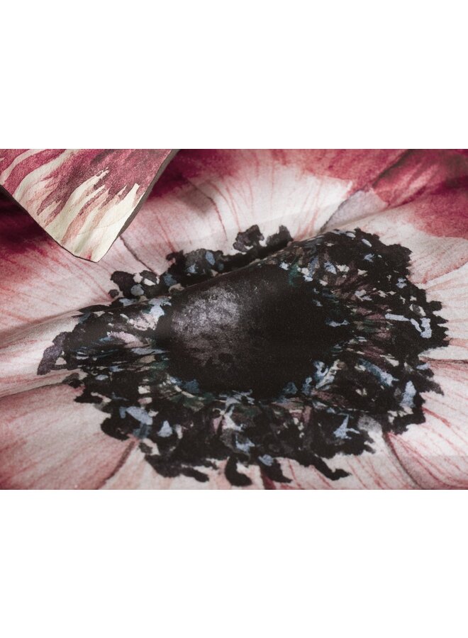 Heckett & Lane Dekbedovertrek Niall Rood - Katoensatijn