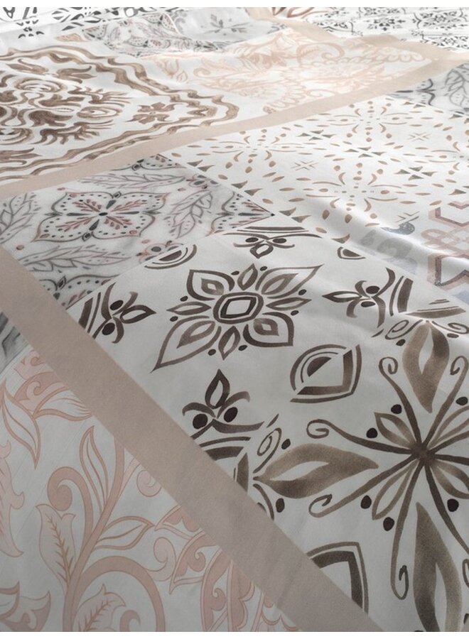 Heckett & Lane Dekbedovertrek Lydie Multi - Katoensatijn