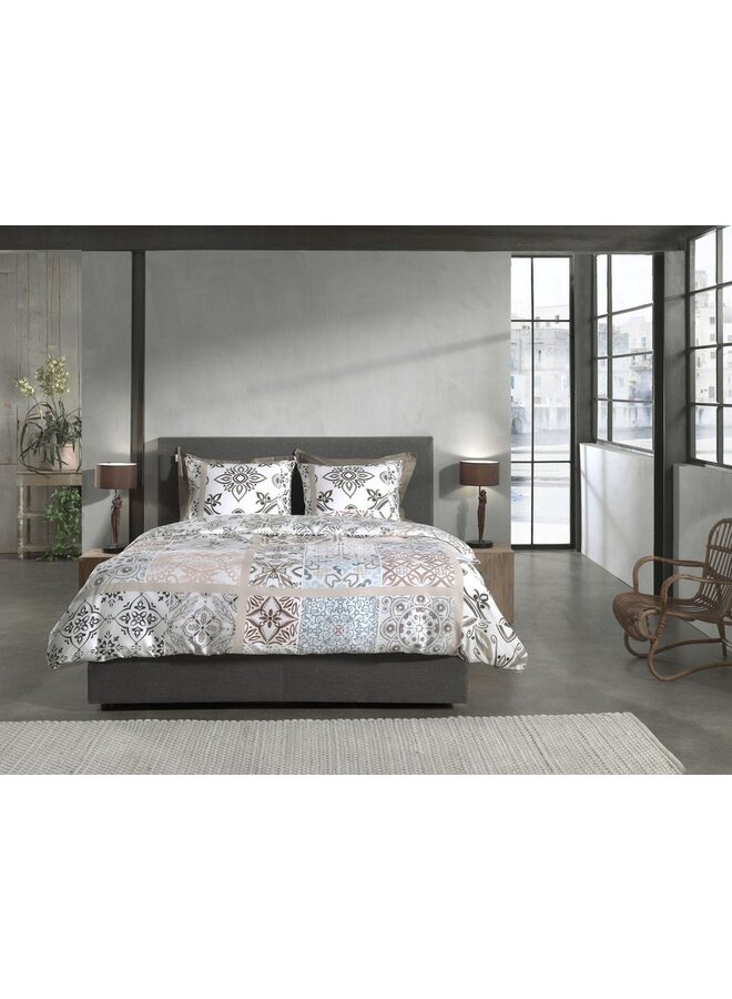 Heckett & Lane Dekbedovertrek Lydie Multi - Katoensatijn