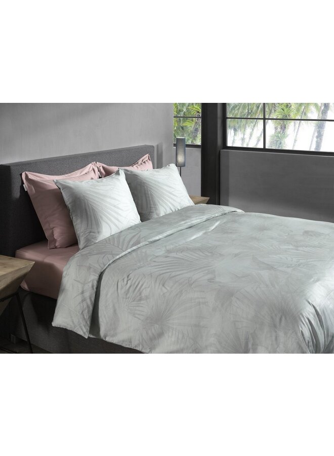 Heckett & Lane Dekbedovertrek Ciunglia Groen - Katoensatijn