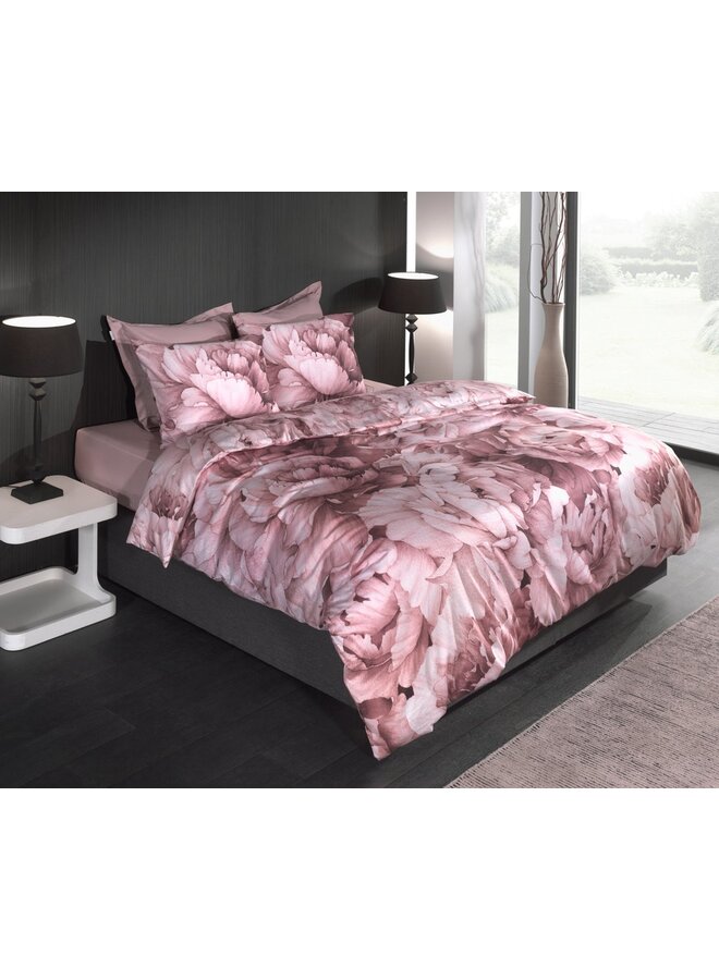 Heckett & Lane Dekbedovertrek Wade Beige - Katoensatijn