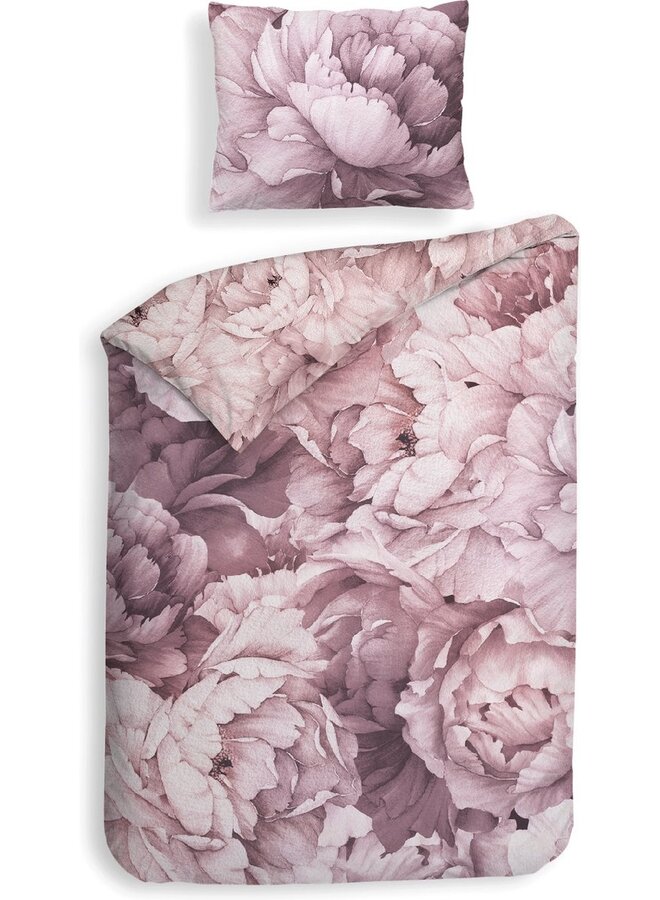 Heckett & Lane Dekbedovertrek Wade Beige - Katoensatijn