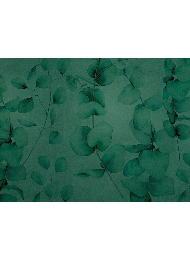 Heckett & Lane Dekbedovertrek Castor Groen - Katoensatijn