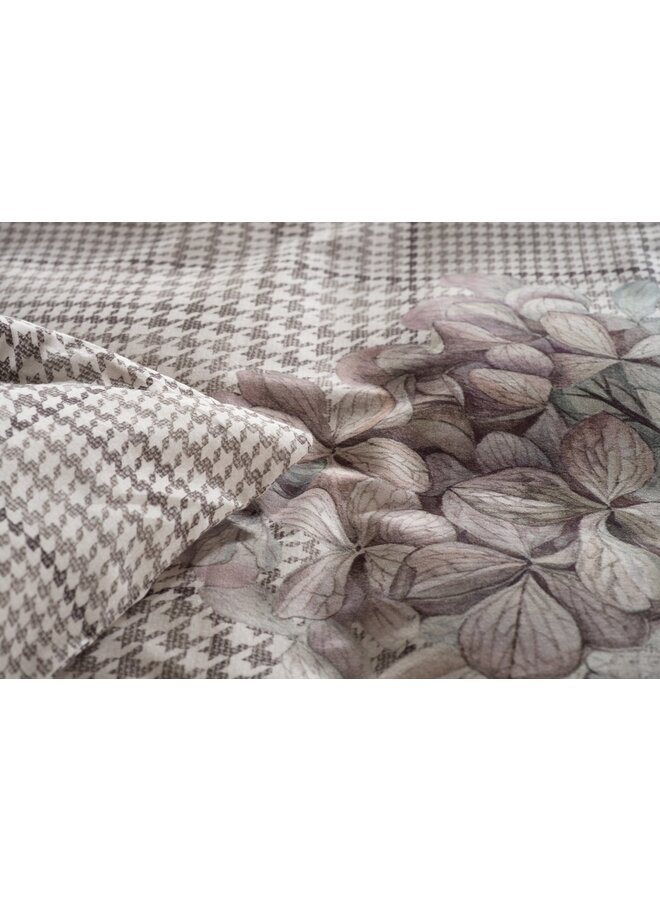 Heckett & Lane Dekbedovertrek Rory Beige - Twill Katoen