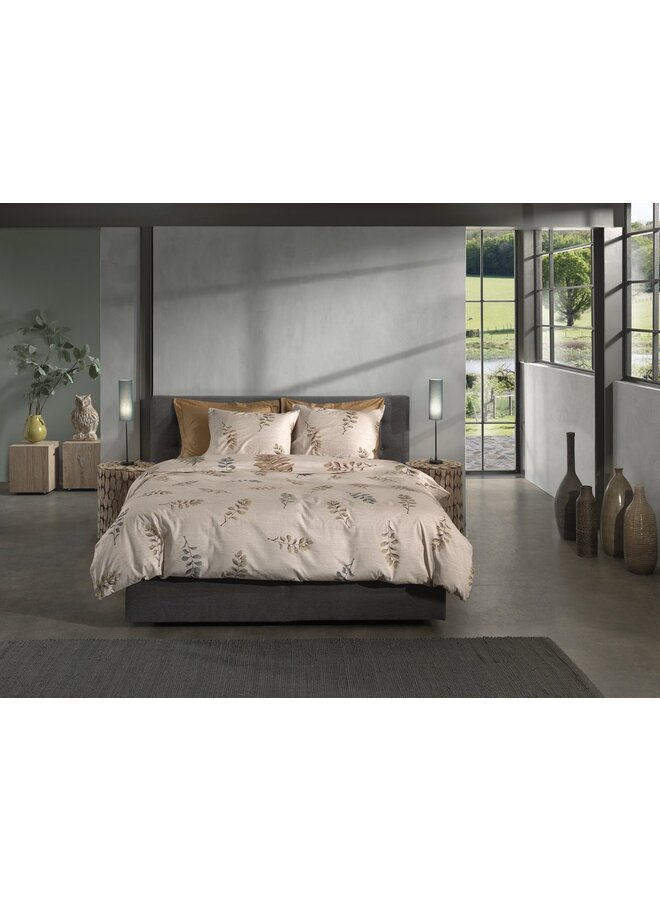 Heckett & Lane Dekbedovertrek Listi Naturel - Twill Katoen