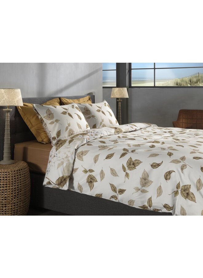 Heckett & Lane Dekbedovertrek Juliette Naturel - Twill Katoen
