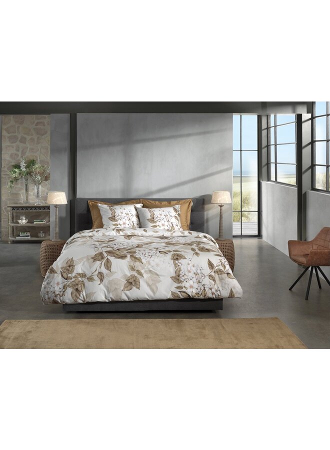 Heckett & Lane Dekbedovertrek Juliette Naturel - Twill Katoen