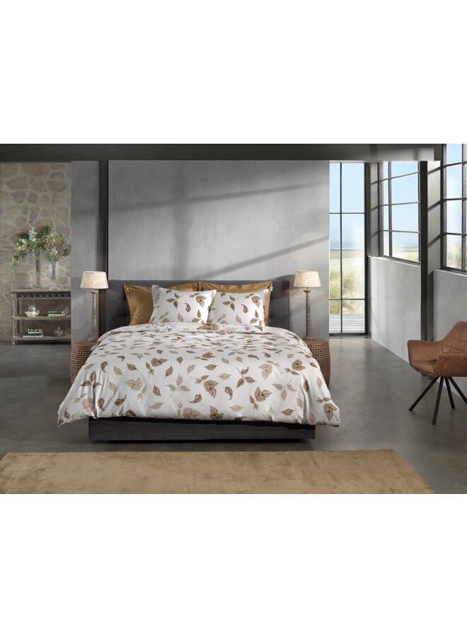 Heckett & Lane Dekbedovertrek Juliette Naturel - Twill Katoen