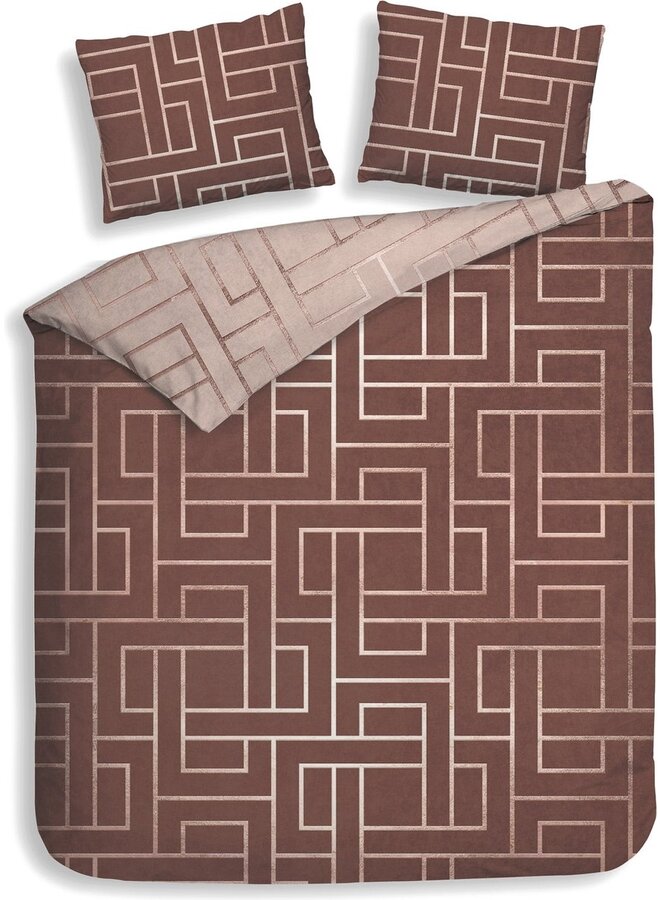 Dekbedovertrek Roja Rood - Twill Katoen PL2