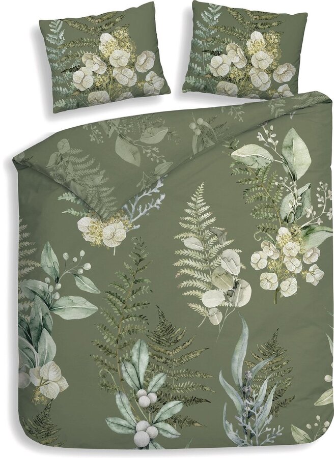 Dekbedovertrek Nathan Groen - Twill Katoen
