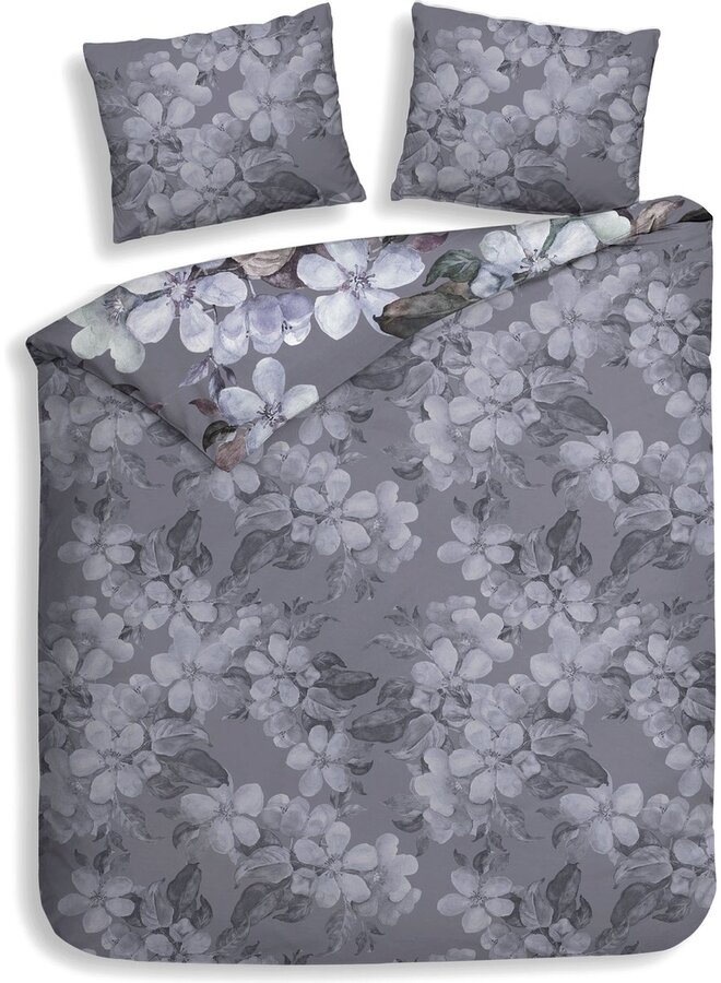 Heckett & Lane Dekbedovertrek Dragan Paars - Twill Katoen