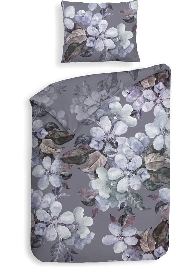 Heckett & Lane Dekbedovertrek Dragan Paars - Twill Katoen