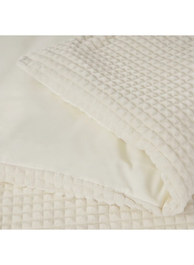 Sleeptime Teddystof Fur Dekbedovertrek Creme