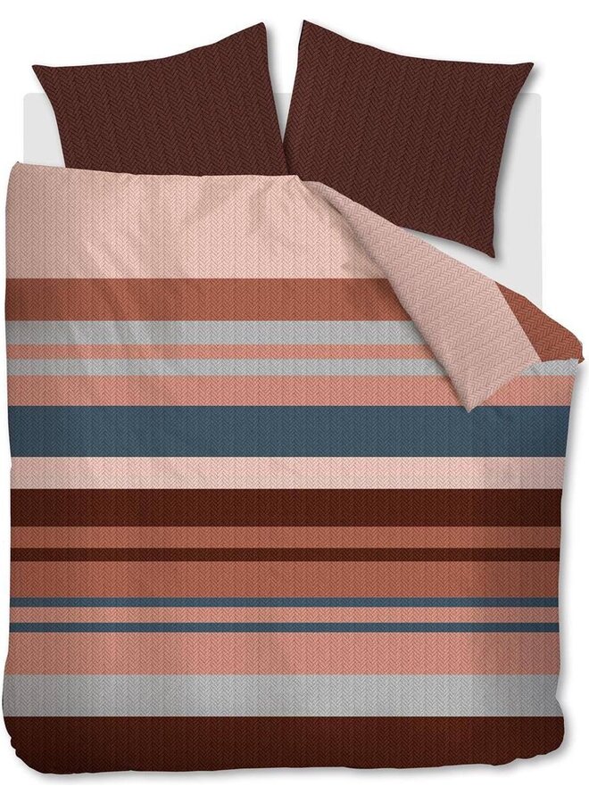 Beddinghouse Dekbedovertrek Travis Rood - Katoen