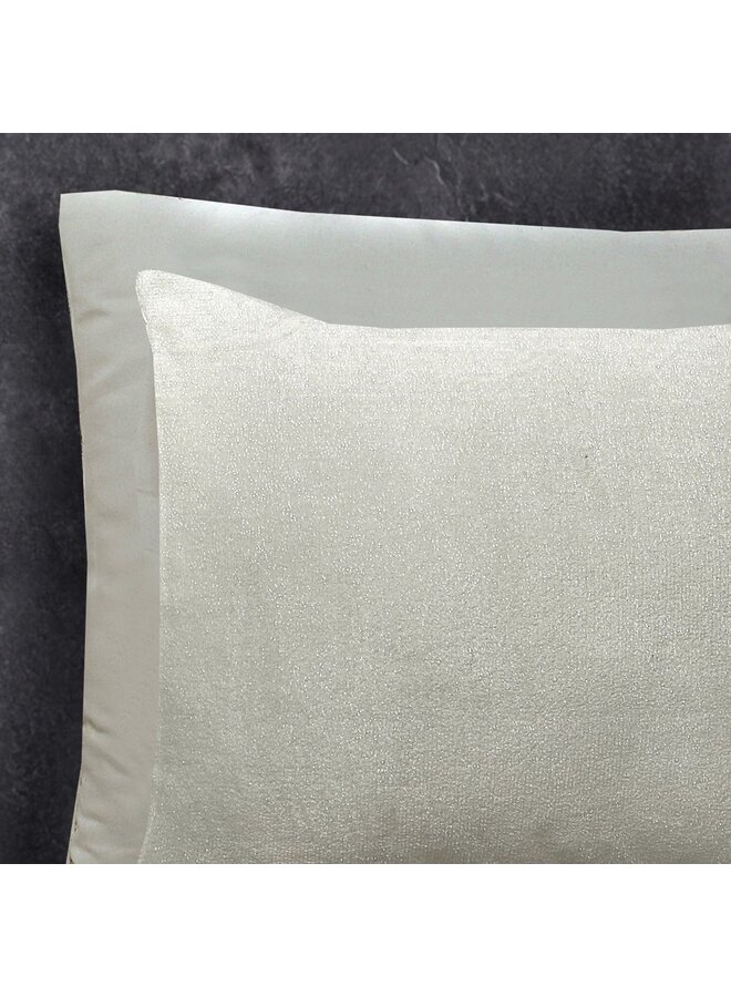 Sleeptime Dekbedovertrek Glamour Deco Foil Creme - Flanel Teddy Fleece