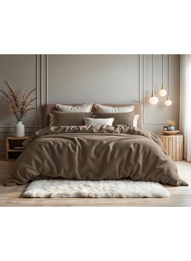Dekbedovertrek Uni Bruin - Teddy Katoen