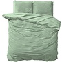 Sleeptime Dekbedovertrek Uni Licht Groen - Teddystof