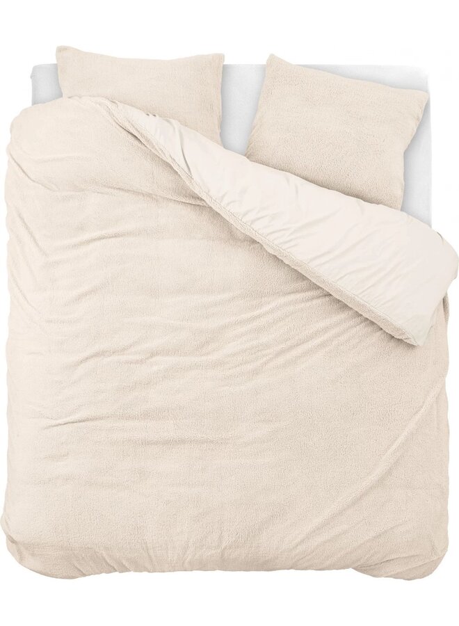Dekbedovertrek Uni Creme - Teddystof PL1