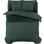 Sleeptime Velvet Band Dekbedovertrek Groen - Microvezel