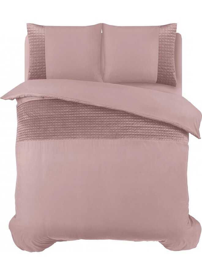 Velvet Band Dekbedovertrek Roze - Microvezel