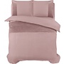 Sleeptime Velvet Band Dekbedovertrek Roze - Microvezel