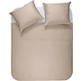Primaviera Deluxe Dekbedovertrek Uni Taupe - Bamboe Satijn