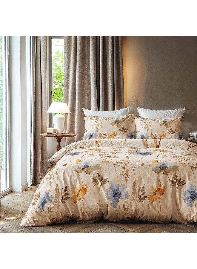 Zydante Dekbedovertrek Spring Growth Beige - Polyester