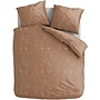 Zydante Dekbedovertrek Faces Bruin - Polyester