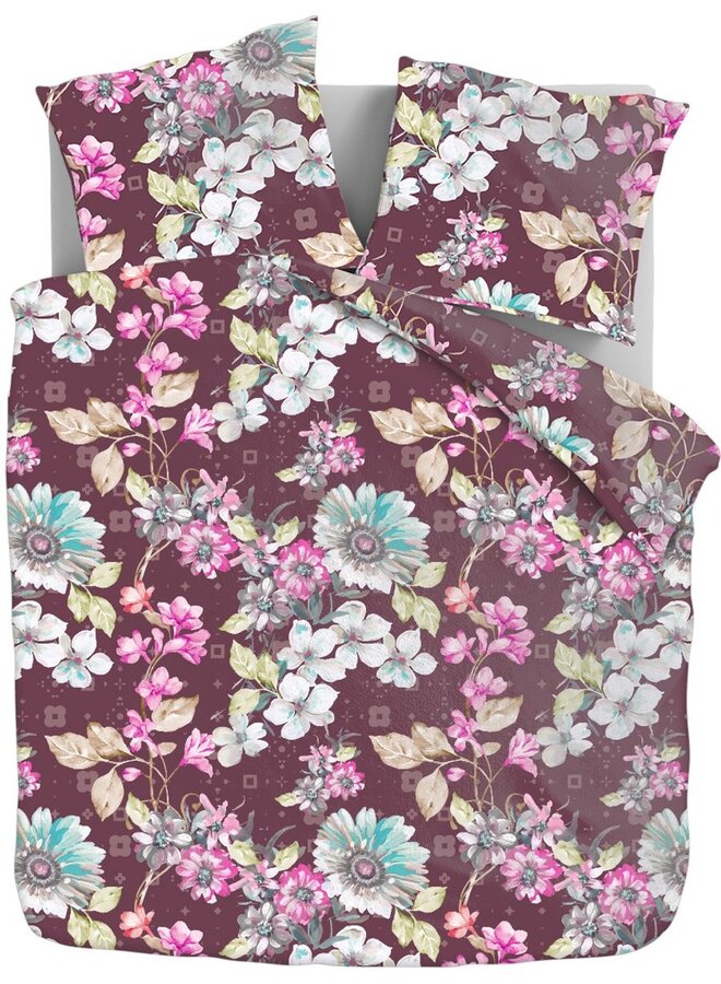 Dekbedovertrek Flower Multi - Flanel