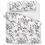 ZO! Home Dekbedovertrek Celia Wit - Flanel