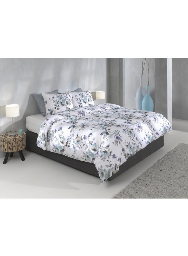 ZO! Home Dekbedovertrek Celia Wit - Flanel