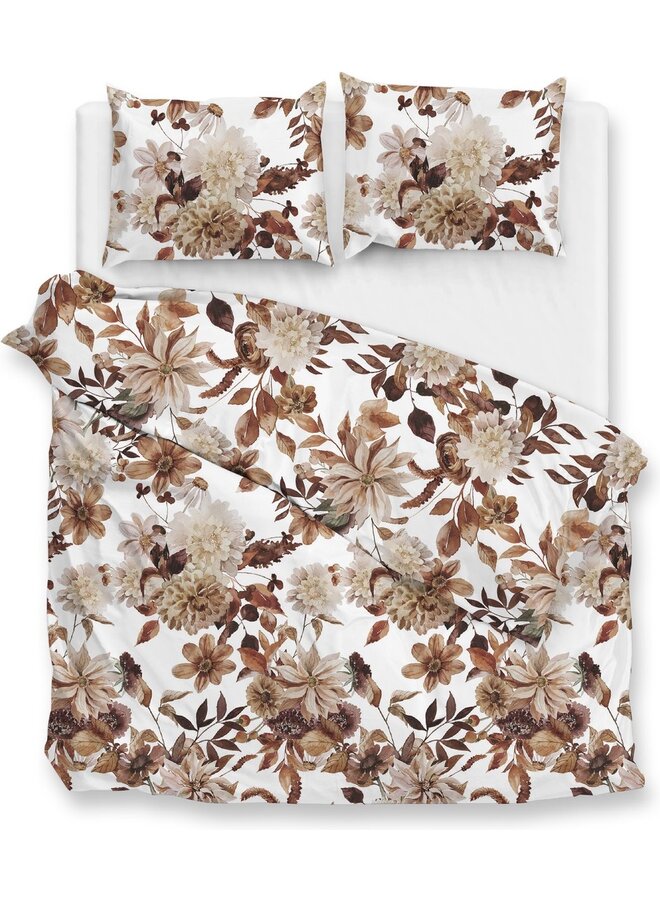 Dekbedovertrek Sofia Bruin - Flanel PL2