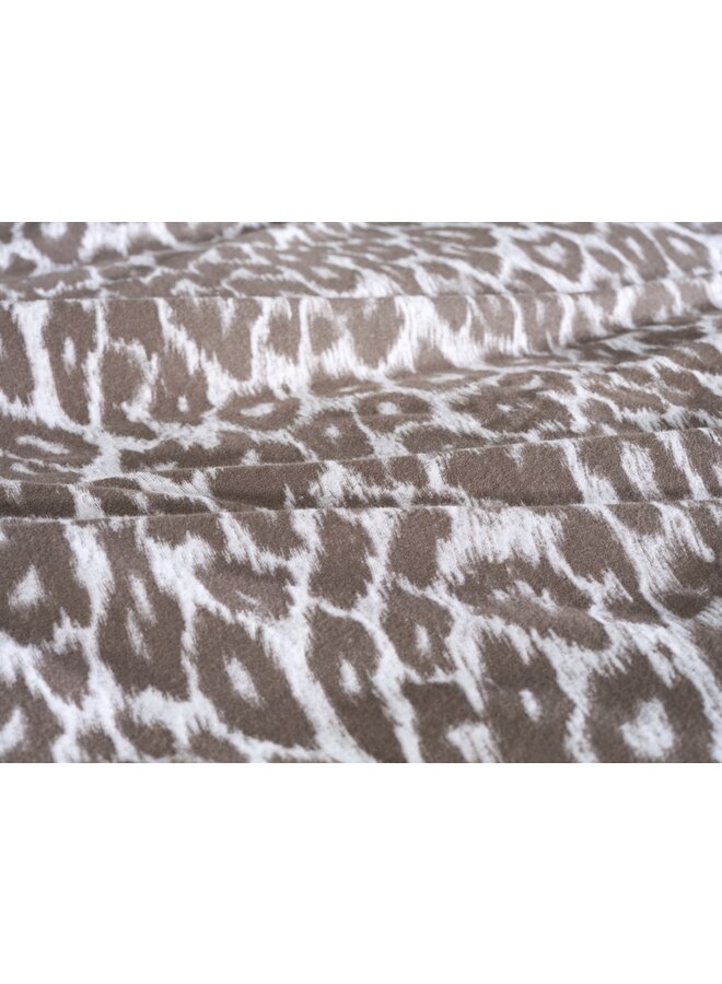 ZO! Home Dekbedovertrek Lucia Naturel - Flanel