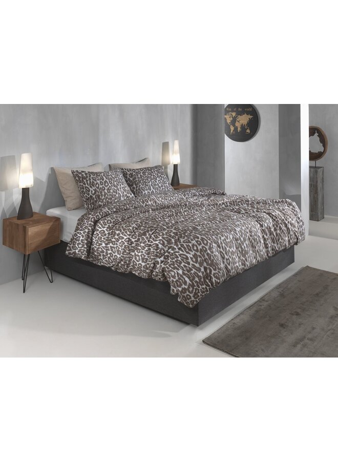 ZO! Home Dekbedovertrek Lucia Naturel - Flanel