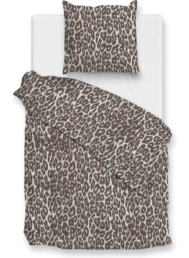 ZO! Home Dekbedovertrek Lucia Naturel - Flanel