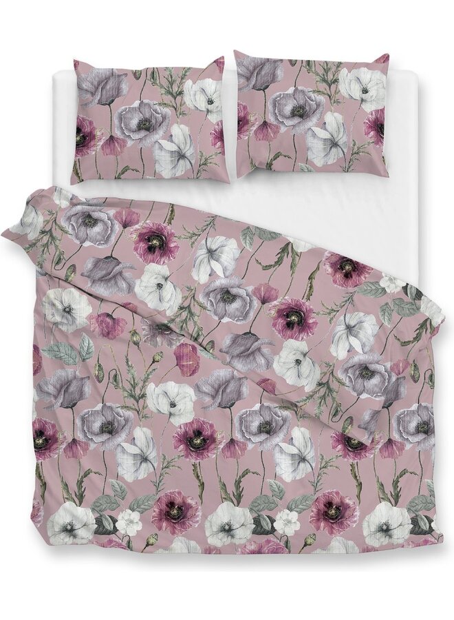 Dekbedovertrek Gioia Roze - Flanel PL3