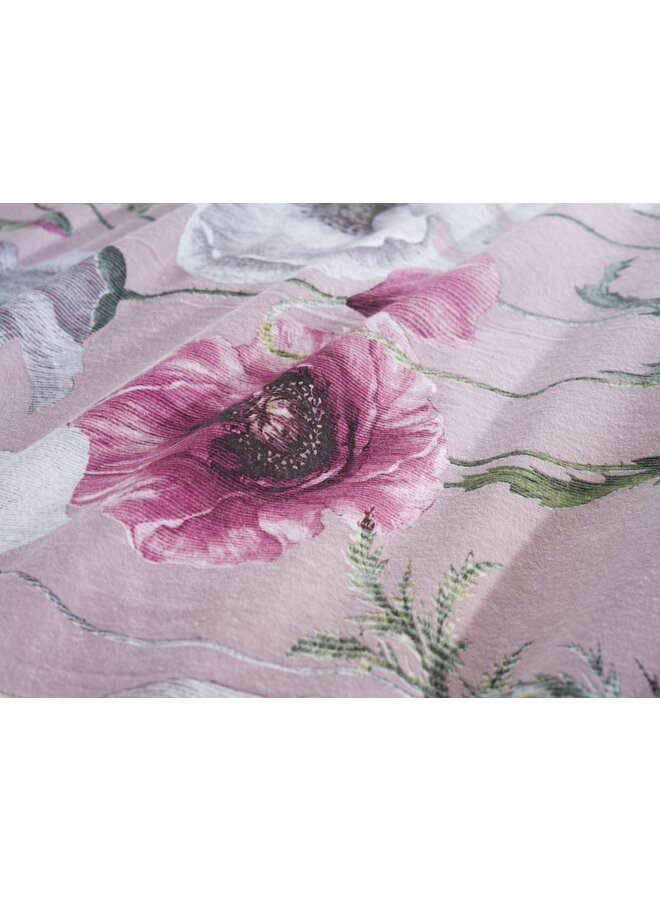 ZO! Home Dekbedovertrek Gioia Roze - Flanel