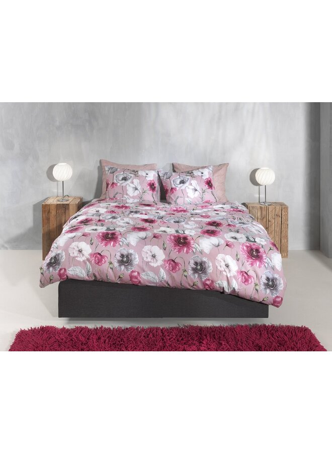 ZO! Home Dekbedovertrek Gioia Roze - Flanel