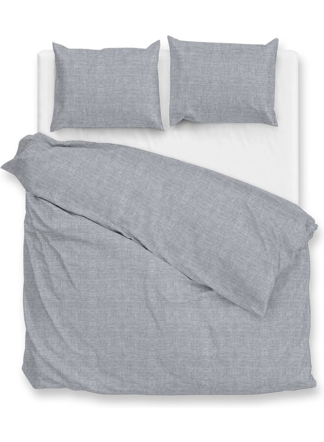 Dekbedovertrek Flanella-di-Lino Blauw - Flanel PL2