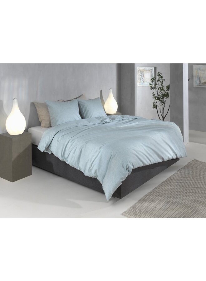 ZO! Home Dekbedovertrek Flanella-di-Lino Mint Groen - Flanel