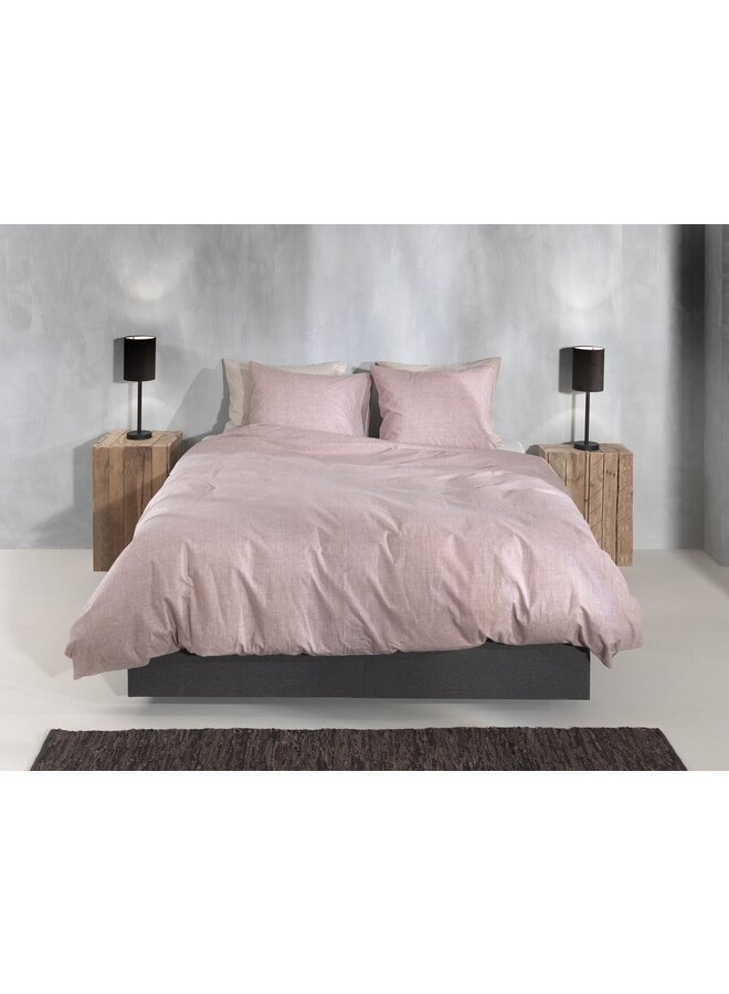 ZO! Home Dekbedovertrek Flanella-di-Lino Roze - Flanel