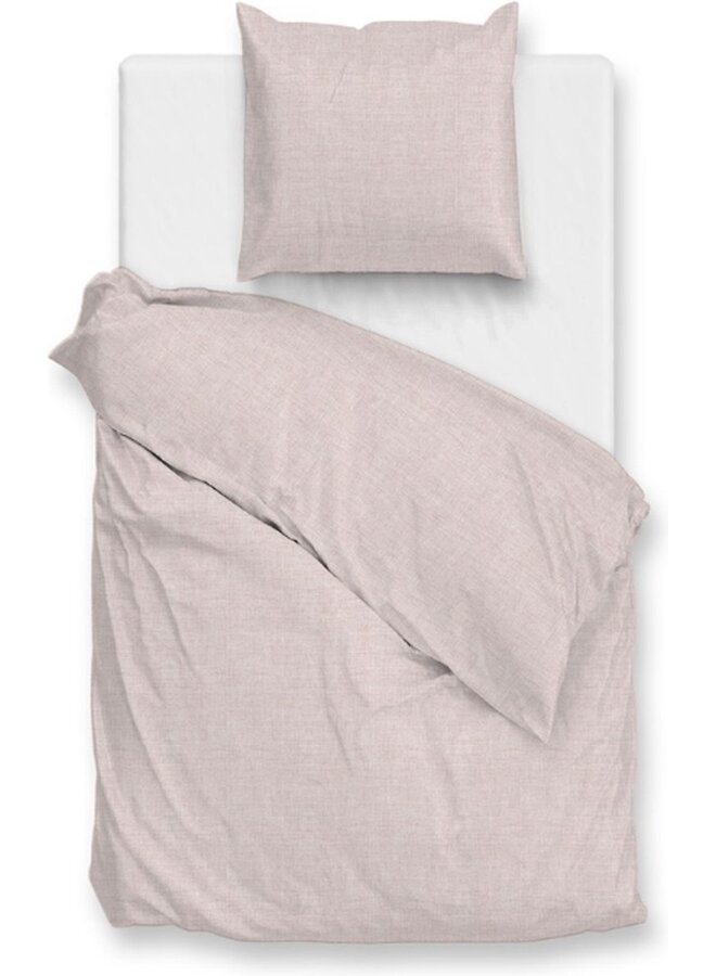 ZO! Home Dekbedovertrek Flanella-di-Lino Roze - Flanel
