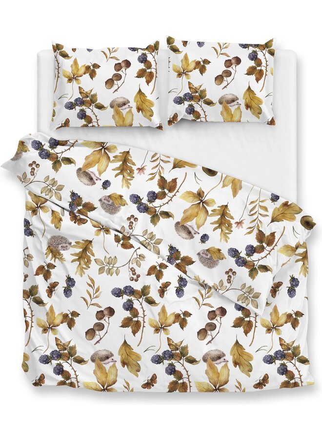 Dekbedovertrek Castagno Wit - Flanel PL3