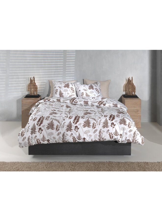 ZO! Home Dekbedovertrek Autunno Naturel - Flanel