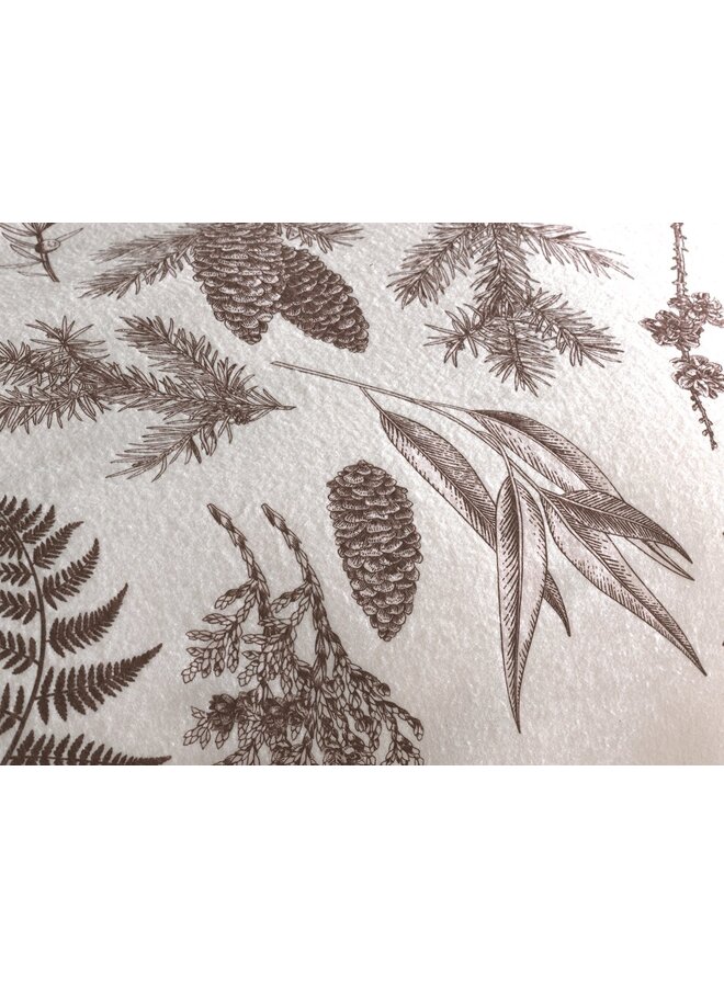 ZO! Home Dekbedovertrek Esme Wit - Flanel