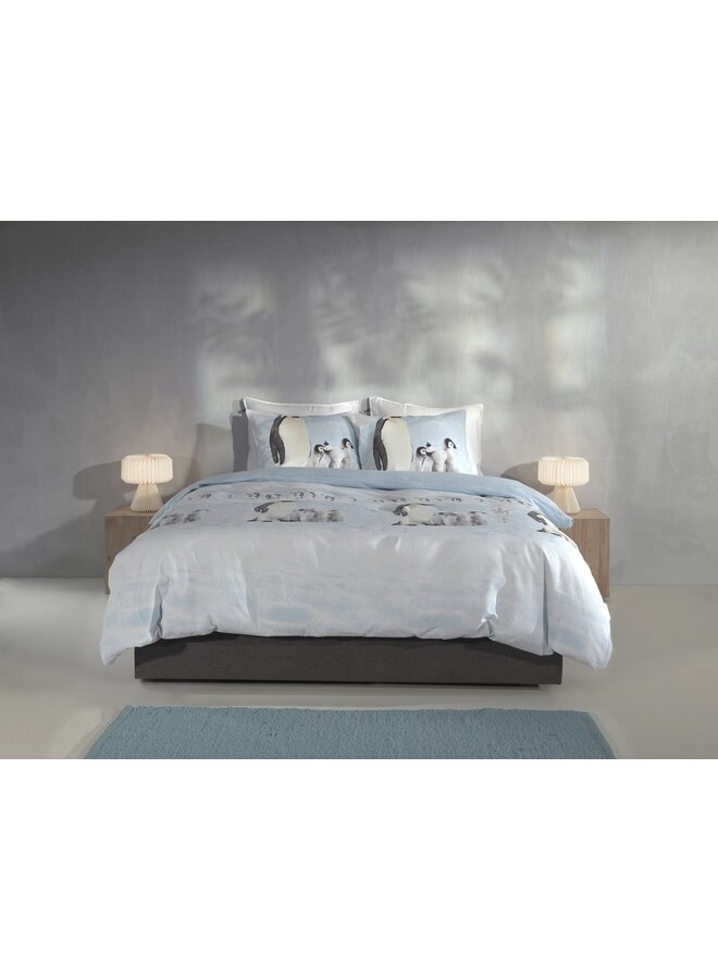 ZO! Home Dekbedovertrek Pingu Wit - Flanel