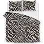 ZO! Home Dekbedovertrek Zebrato Naturel - Flanel